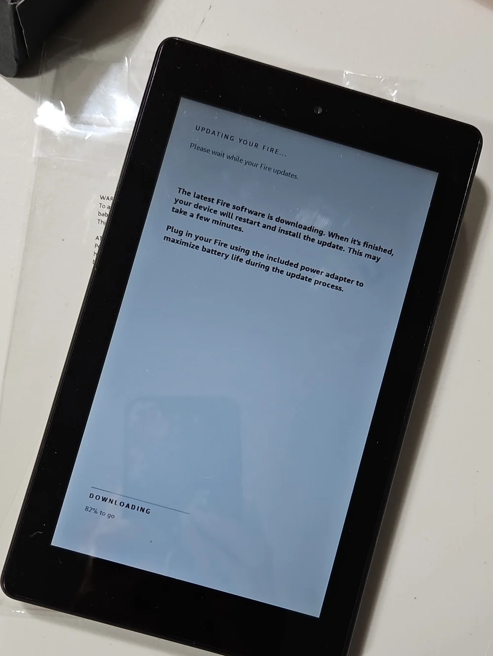 Amazon Fire 7 w/ Alexa 9th Gen (2019 release) tablet/reader opened, Used 3 Times